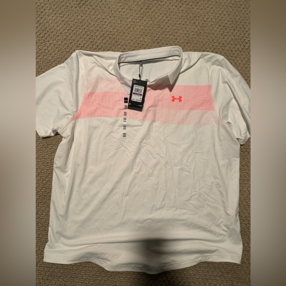 Under armor golf polo